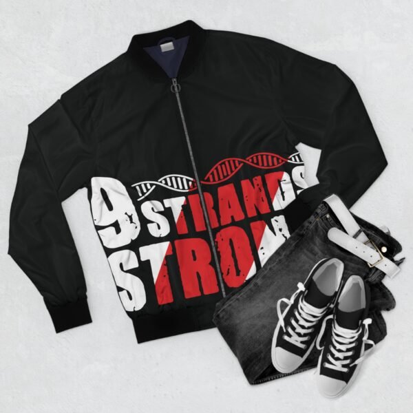 9Strands Men's Bomber Jacket (Black)