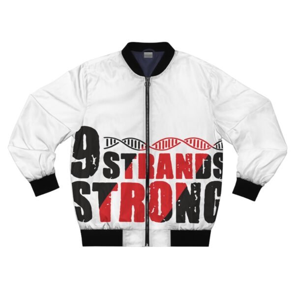 9Strands Men's Bomber Jacket (White) - Image 2