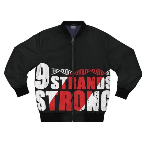 9Strands Men's Bomber Jacket (Black) - Image 2