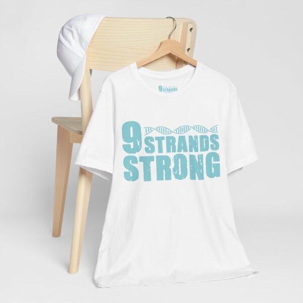 Women's 9Strands (Unisex Jersey Short Sleeve Tee) Light Blue - Image 8