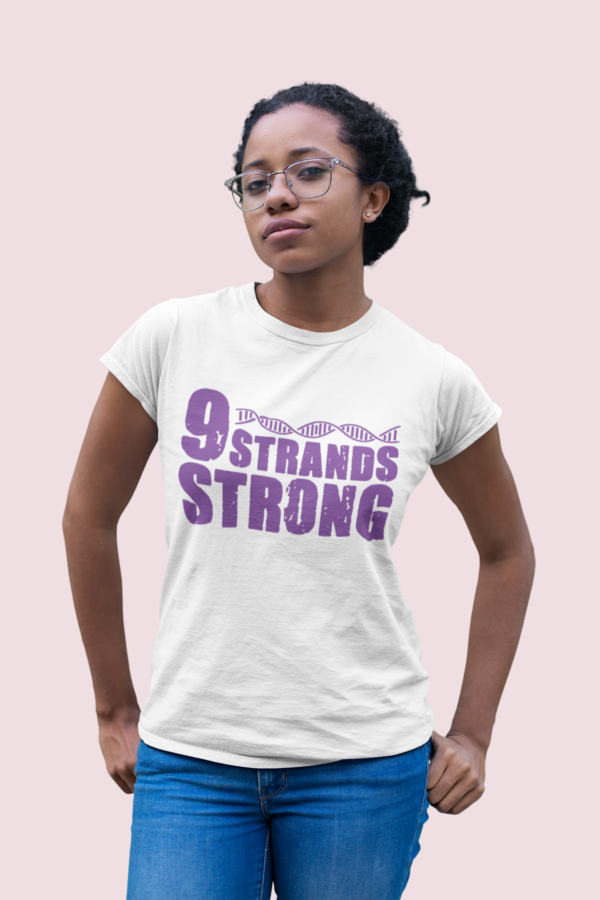 Women's 9Strands (Unisex Jersey Short Sleeve Tee) Purple