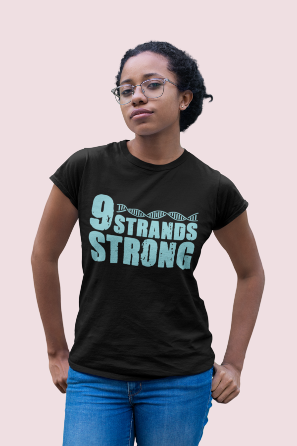 Women's 9Strands (Unisex Jersey Short Sleeve Tee) Light Blue