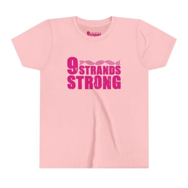 Girls 9Strands (Youth Short Sleeve Tee) Pink - Image 8