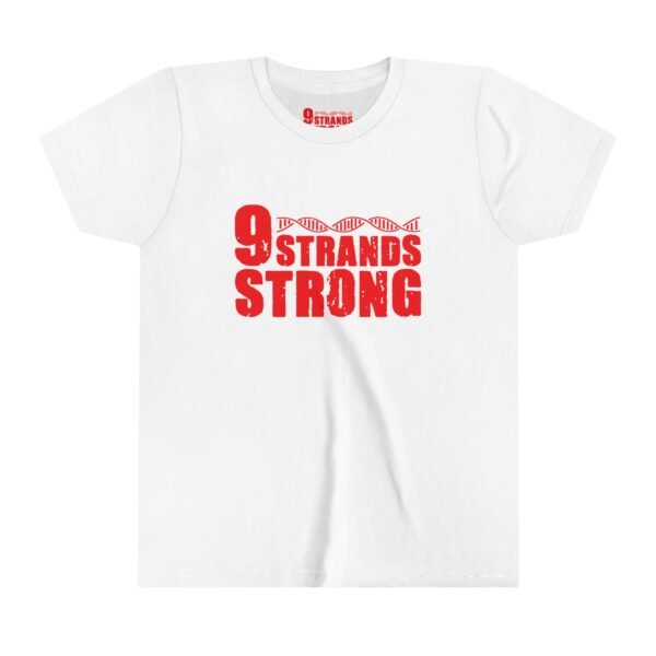 Boy's 9Strands (Youth Short Sleeve Tee) Red - Image 2