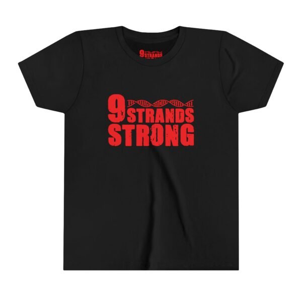 Boy's 9Strands (Youth Short Sleeve Tee) Red - Image 4