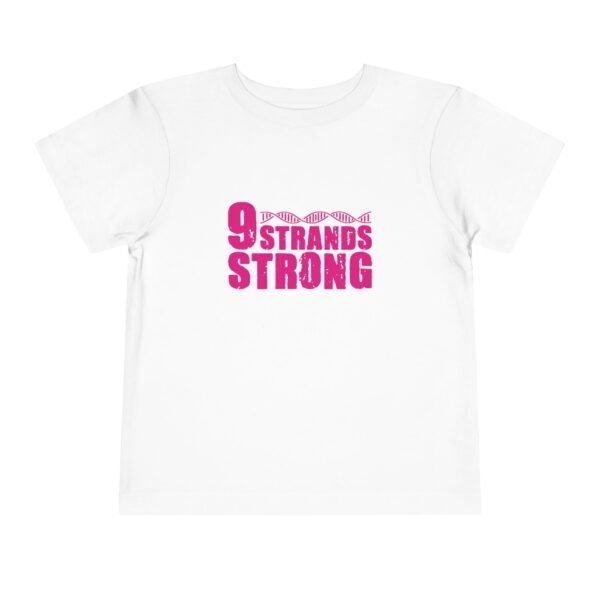 Toddler Girl's Short Sleeve Tee (Pink 9Strands) - Image 4