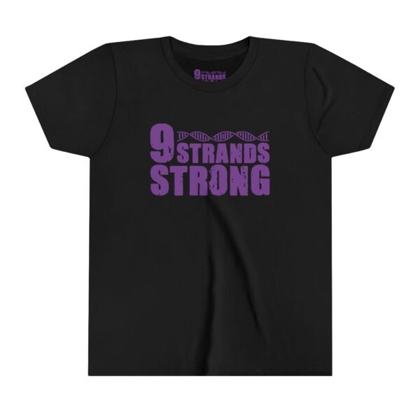 Girl's 9Strands (Youth Short Sleeve Tee) Purple - Image 2