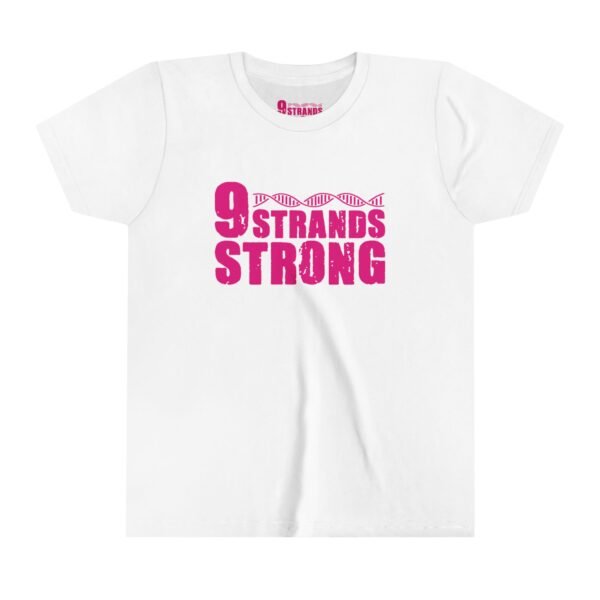 Girls 9Strands (Youth Short Sleeve Tee) Pink - Image 2