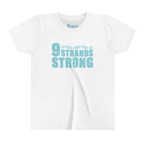 Girl's 9Strands (Youth Short Sleeve Tee) Light Blue - Image 2