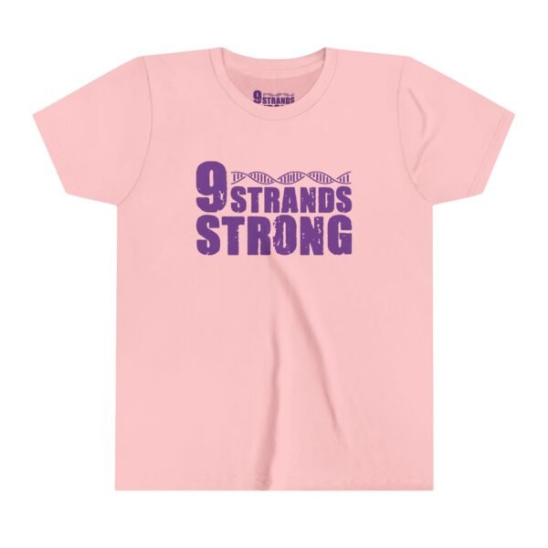 Girl's 9Strands (Youth Short Sleeve Tee) Purple - Image 8