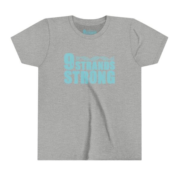 Girl's 9Strands (Youth Short Sleeve Tee) Light Blue - Image 6